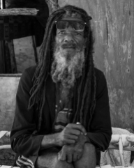 Гарнет, рибар са педесетогодишњим искуством. Рибарско село. Фалмут, Јамајка, 2024.